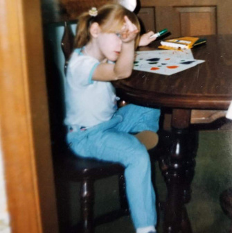 1980s - is this the first photo of me giving the finger? 😂