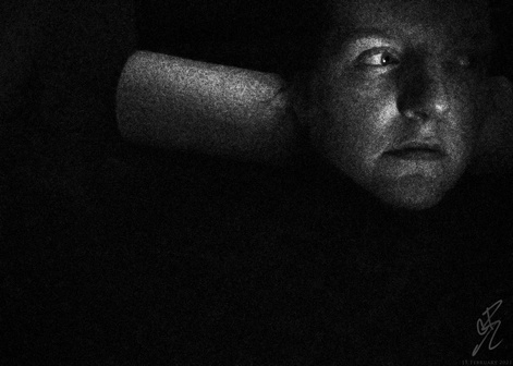 Me in 2021, in bed probably around 3am, in the cold, during the South Texas Winter Storm - waiting for the power to temporarily come back on so K and I could take 5-7 minutes to make meals for the upcoming day.